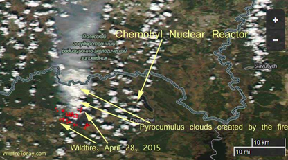 2- Pyrocumulus clouds later in day 04_28_15