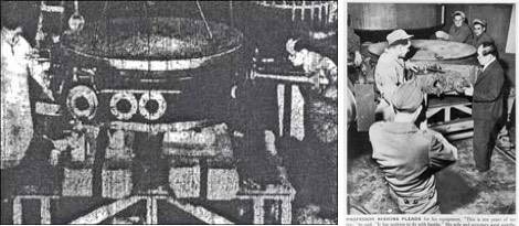 FIG. 5a&b-(p.9) - Japanese Cyclotron- Dr. Yoshio Nishina