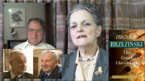 MH-17 Jesuit Minuet Plate 8, BRZEZINSKI, ROCKAFELLER, GRAND CHESSBOARD