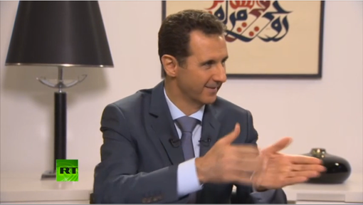 Pic 1. ‘West crying for refugees with one eye, aiming gun with the other’