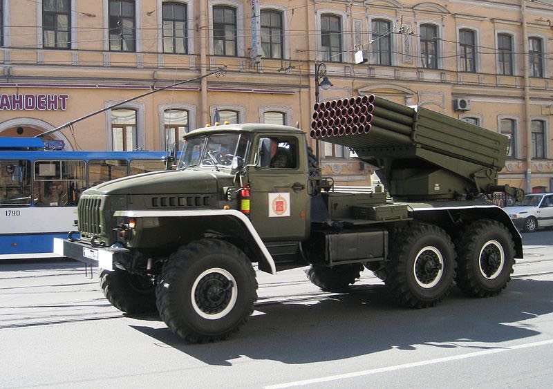 Pic 2. 800px-Russian_BM-21_Grad_in_Saint_Petersburg