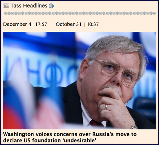 TITLE- 20151204 TASS Headlines