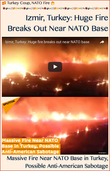 TITLE- Turkey Coup, NATO Fire