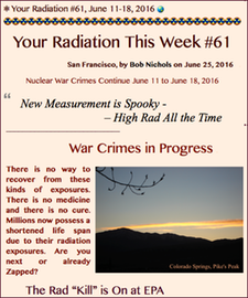 TITLE- Your Radiation, June 11-18, 2016