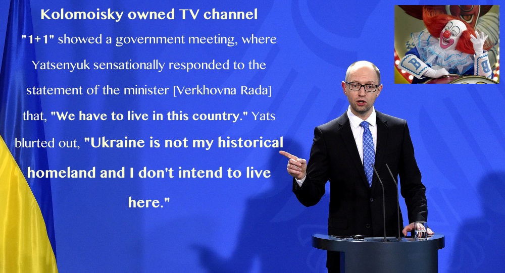 Yatsenyuk-Bozo | I Don't Live Here!